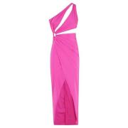 Amen Lycra Cut Out Klänning Pink, Dam