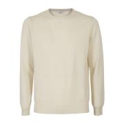 Kangra Lyxig Cashmere Sweater White, Herr
