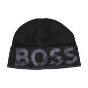 Hugo Boss Stilig Lamico Hat för Män Blue, Herr