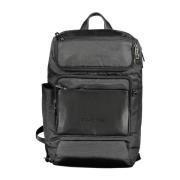 Piquadro Herr Multi-Ficka Ryggsäck Black, Herr