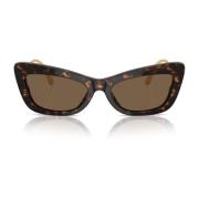 Dolce & Gabbana Elegant Cat-Eye Solglasögon Dg4467B Brown, Unisex