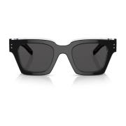 Dolce & Gabbana Fyrkantiga solglasögon Dg4413 675/R5 Black, Unisex