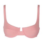 Melissa Odabash Trådlös Vadderad Bralette Pink, Dam