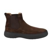 Tod's Ankle Boots Brown, Herr