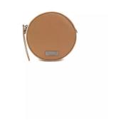 Pompei Donatella Läder Crossbody-väska Brown, Dam