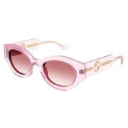 Gucci Stiliga Solglasögon för Modemedvetna Individer Pink, Unisex
