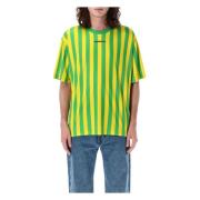 Awake NY Fotbollströja T-shirt Gul Multicolor, Herr