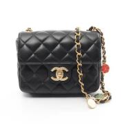 Chanel Vintage Pre-owned Laeder chanel-vskor Black, Dam