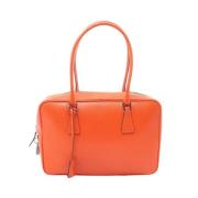 Prada Vintage Pre-owned Laeder prada-vskor Orange, Dam