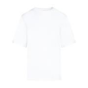 The Row Vit Bomull T-shirt Rund Hals White, Dam