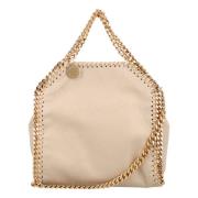 Stella McCartney Eco Shaggy Deer Tote Guld Beige, Dam