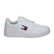 Tommy Hilfiger Ungdoms Mode Sneakers White, Dam