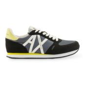 Armani Exchange Dynamiska Eco-Suede Sneakers Xux017 Multicolor, Herr