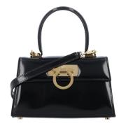 Salvatore Ferragamo Handbags Black, Dam