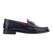 Salvatore Ferragamo Svart Läder Loafer Skor Aw22 Black, Dam