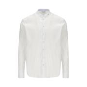 Luis Trenker Elegant Svart Skjorta för Män White, Herr