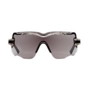 Kuboraum Maske E15 Solglasögon Svart Silver Gray, Unisex