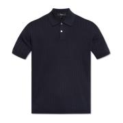 Theory Stickad polo Blue, Herr