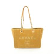 Chanel Vintage Pre-owned Laeder handvskor Brown, Dam