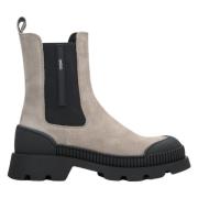 Estro Eleganta Grå & Svarta Chelsea Boots Multicolor, Dam