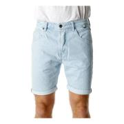 Gabba Denim Shorts Blue, Herr