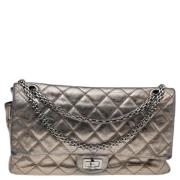 Chanel Vintage Pre-owned Laeder chanel-vskor Gray, Dam