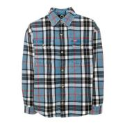 Deus Ex Machina Rutigt overshirt med knappslå Multicolor, Herr