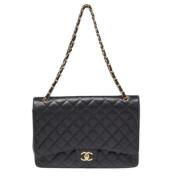 Chanel Vintage Pre-owned Laeder chanel-vskor Black, Dam