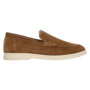 Estro Kvinnors Bruna Mocka Loafers Er00112639 Brown, Dam