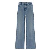 7 For All Mankind Lyocell Scout Jeans Blue, Dam