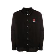 Kenzo Casual Shirts Black, Herr