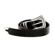 Nudie Jeans Belts Black, Herr