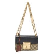 Gucci Vintage Pre-owned Belagd canvas gucci-vskor Multicolor, Dam