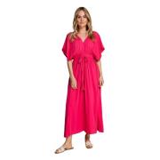 Zhrill Maxi Sommarklänning Rosa Pink, Dam