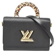 Louis Vuitton Vintage Pre-owned Laeder handvskor Black, Dam