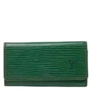 Louis Vuitton Vintage Pre-owned Canvas nyckelhllare Green, Dam