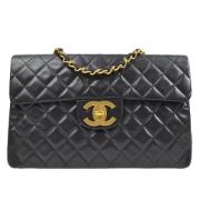 Chanel Vintage Pre-owned Laeder chanel-vskor Black, Dam