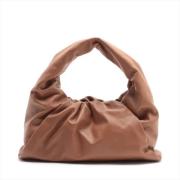 Bottega Veneta Vintage Pre-owned Laeder handvskor Brown, Dam