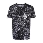 Moschino Svarta T-shirts och Polos Multicolor, Herr