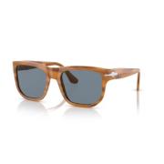 Persol Stiliga Solglasögon med Unik Design Brown, Unisex