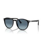 Persol Stiliga solglasögon med unik design Black, Unisex