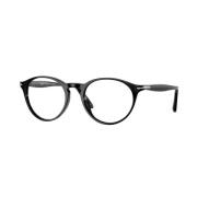 Persol Stiliga solglasögon för vardagsbruk Black, Unisex