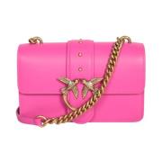 Pinko Love Birds Crossbody Väska Pink, Dam