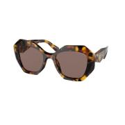 Prada Stiliga solglasögon med UV-skydd Brown, Unisex
