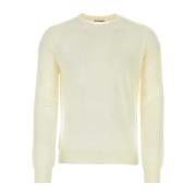 Jil Sander Ivory Wool Sweater White, Herr