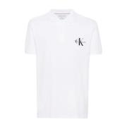 Calvin Klein Jeans Vita T-shirts och Polos White, Herr