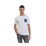 Gianni Lupo Fick-Tee Casual Stil White, Herr