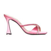 D'Accori Stiliga Sandaler från Indien Pink, Dam