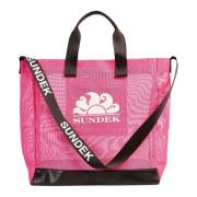 Sundek Strand Shopper Väska Pink, Dam