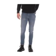 Liu Jo Blå Klassisk Komfort Fit Jeans Blue, Herr